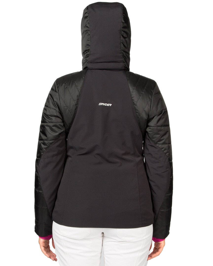 Spyder Women's Facyt Jacket - Waterproof Winter Ski Jacket for Women, Lightweight Insulated Snow Jacket with Hood - Perfect for Skiing, Snowboarding & Outdoor Winter Activities