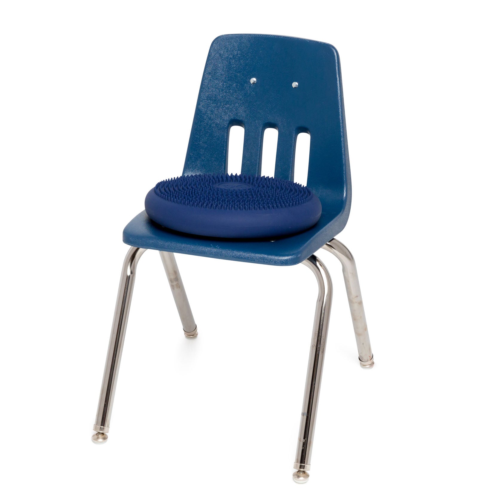 Bouncyband Antimicrobial Wiggle Seat Sensory Cushion for Kids - Blue, 13/33cm - Improve Focus & Reduce Fidgeting in Classroom or Home Learning