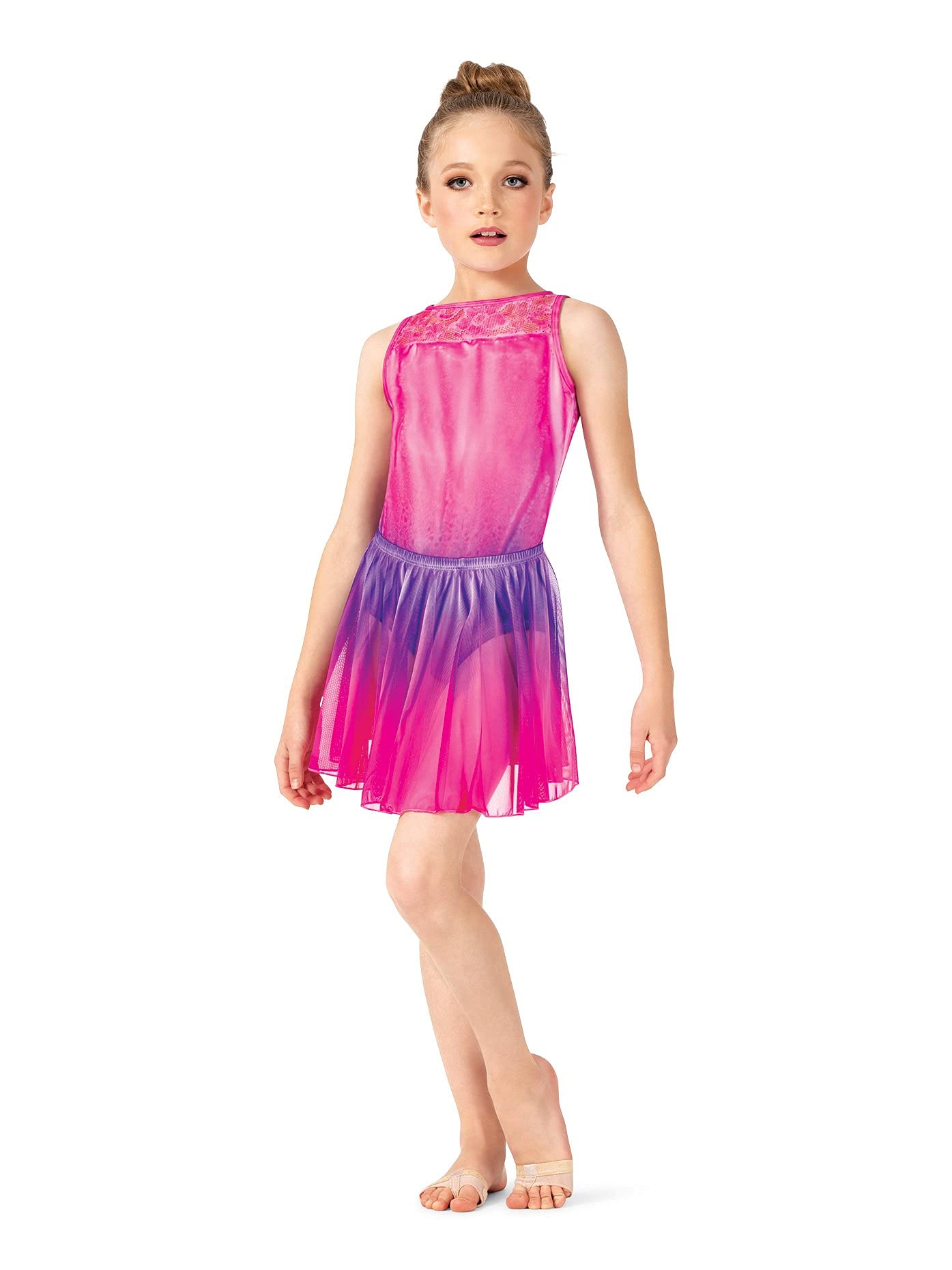 Hand Painted Watercolor Ballet Skirt for Girls - Dance & Play Wear