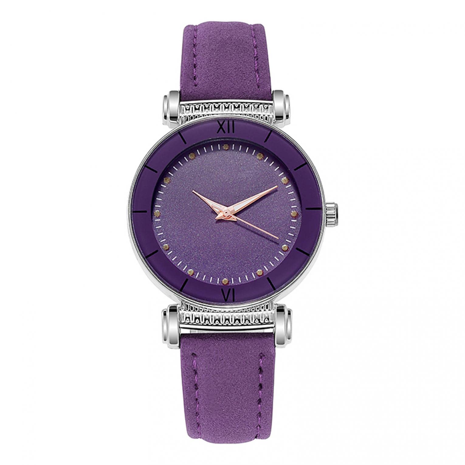 Luxury Women's Analog Quartz Watch with Leather Band - Stylish & Elegant Wristwatch for Women - Perfect for Office, Parties & Everyday Wear