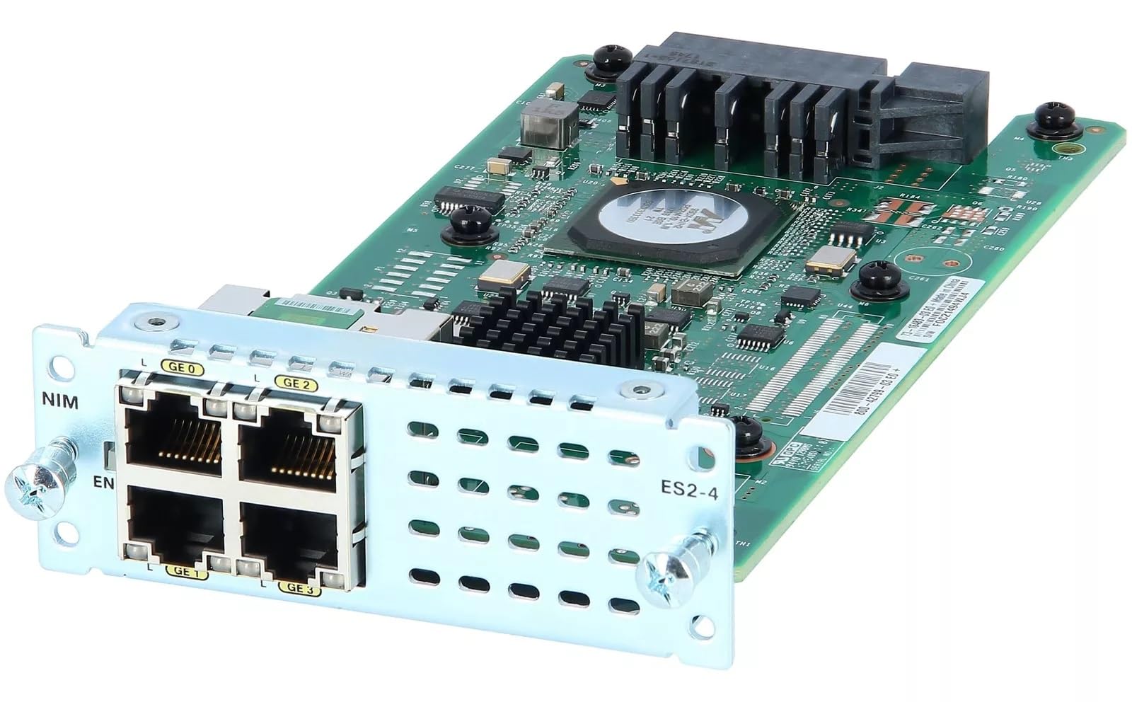 Cisco NIM-ES2-4 4-Port Gigabit Ethernet Layer 2 LAN Switch Module - Refurbished for High-Speed Networking | Ideal for Small Business & Home Office Networks
