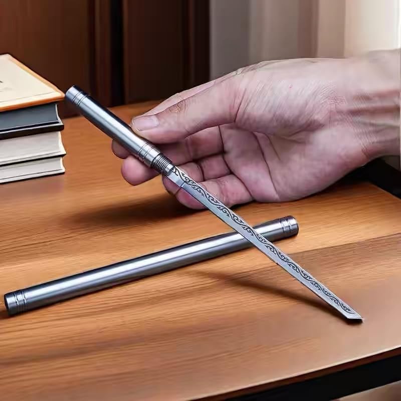 Multipurpose Outdoor Portable Fruit Knife with Sheath - 2 Pack Stainless Steel Camping Knives for Hiking, Picnics & Backpacking | Perfect for Cutting Apples, Peaches & Citrus Fruits