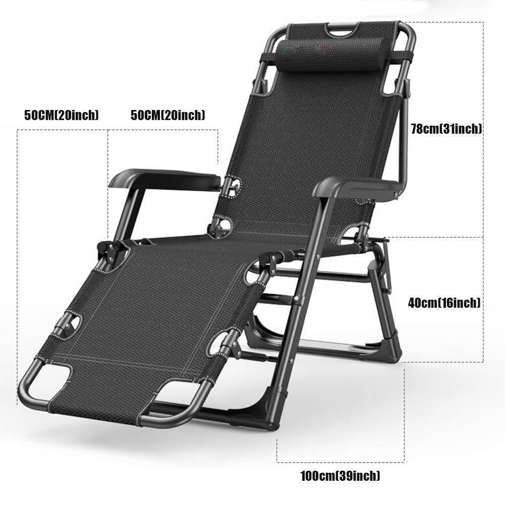 Premium Adjustable Zero Gravity Recliner Chair with Cushion - Portable Sun Lounger for Outdoor Relaxation on Deck, Patio, Beach, Yard & Poolside - 2 Pack for Couples & Family Use