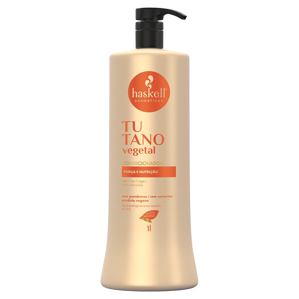 Haskell Vegetable Marrow Collection Conditioner - 33.81 Fl Oz (1L) - Natural Hair Care for Dry & Damaged Hair - Perfect for Daily Use & Salon Treatments