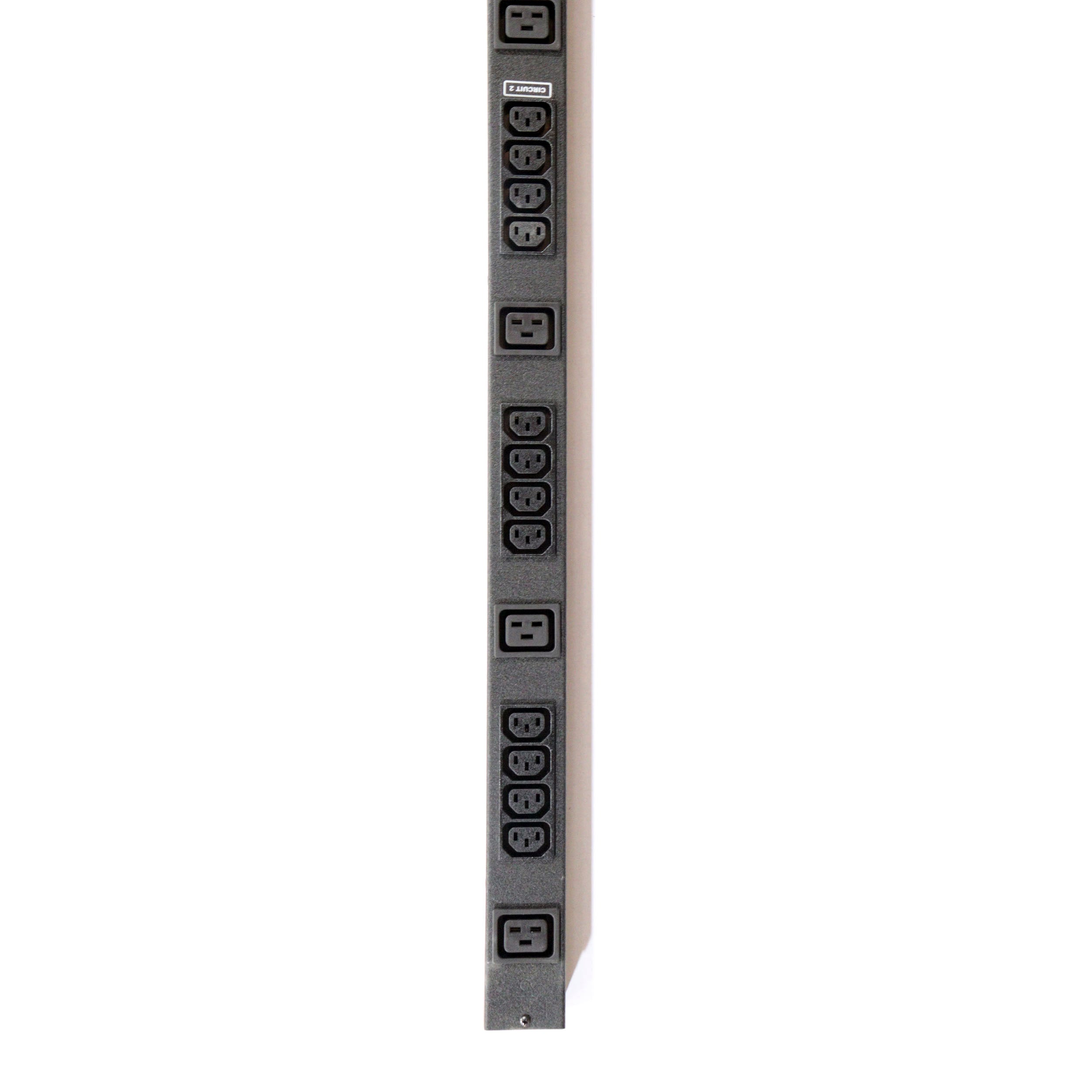BELDEN 9BB2 301090 30-Outlet Rack Mount PDU Vertical Power Distribution Unit with L6-30P Plug, 30A 208VAC - Ideal for Data Centers, Server Rooms & Network Racks