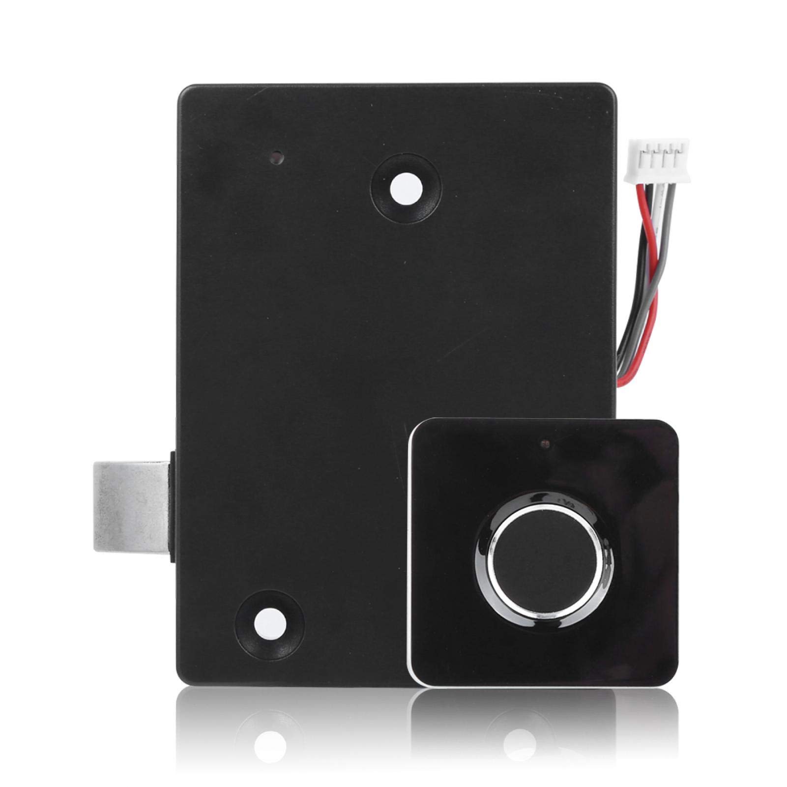 Smart Electronic Cabinet Lock Kit - Keyless Biometric Fingerprint Lock for Drawers, Furniture & File Cabinets | USB Rechargeable Hidden Security Lock for Home & Office | Perfect for Safes, Storage Boxes & Confidential Documents Protection