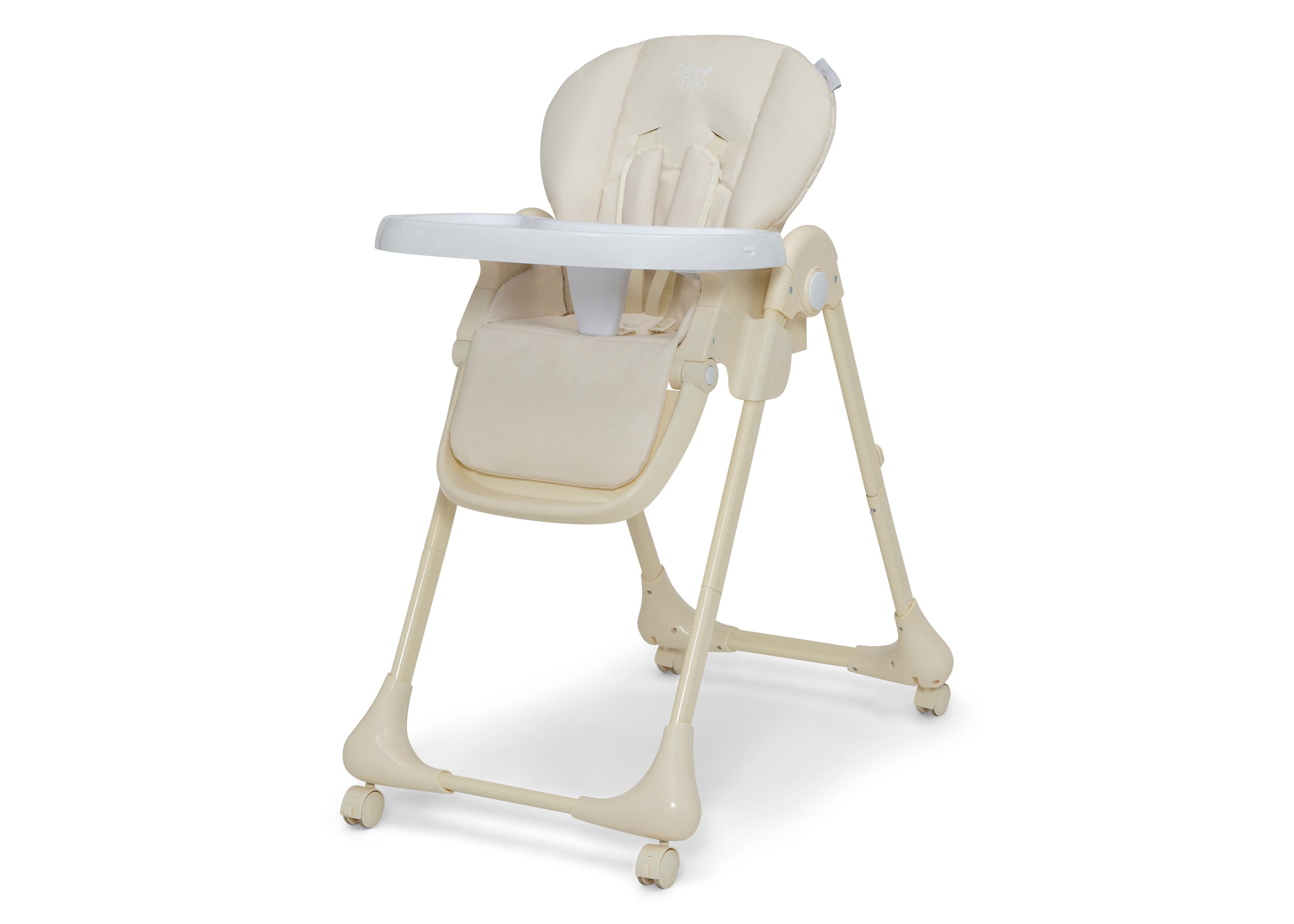 2 in 1 SlimFold High Chair for Babies & Toddlers - Portable, Space-Saving Baby Feeding Chair for Home, Travel & Restaurants