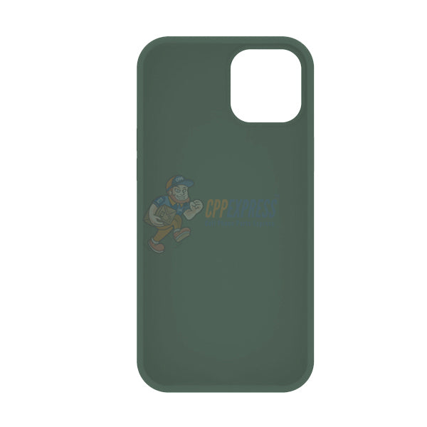 iPhone 13 Mini Slim Soft Silicone Shockproof Protective Case - Green | Durable Phone Cover for Everyday Use, Travel & Outdoor Activities