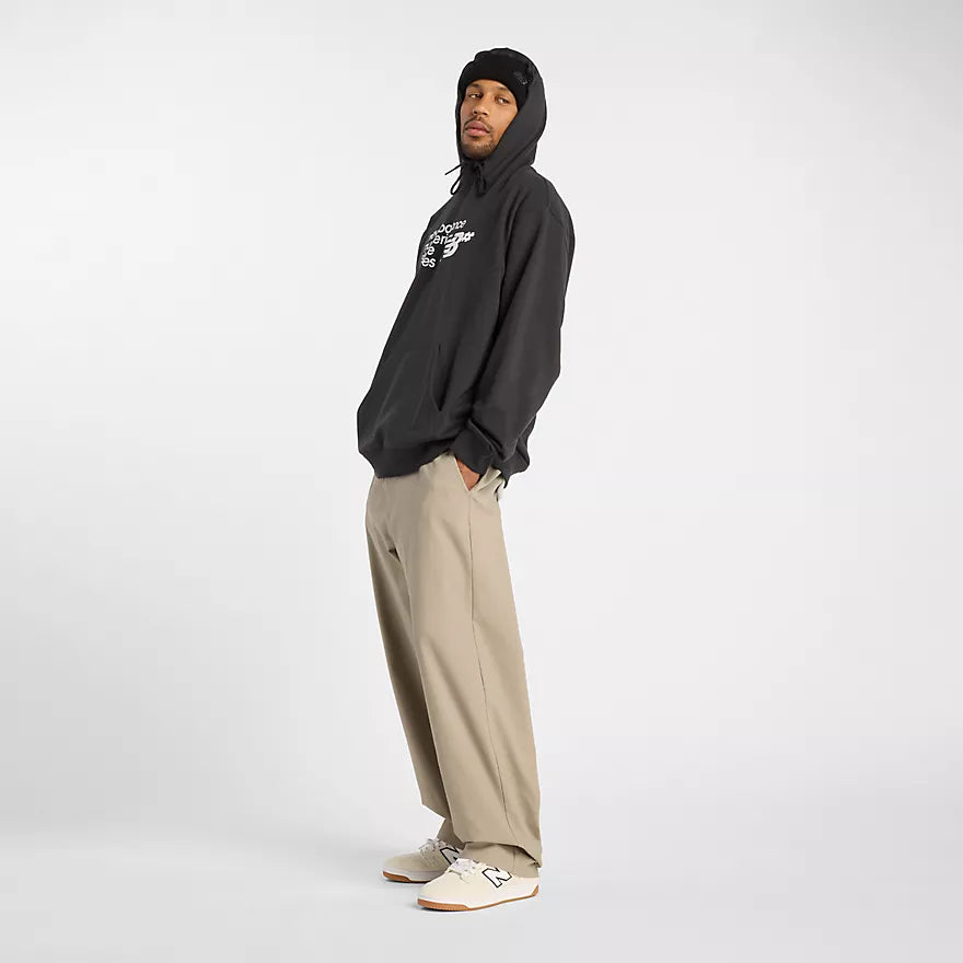 New Balance Numeric French Terry Hoodie for Men - Comfortable & Stylish Pullover Sweatshirt - Perfect for Skateboarding, Gym & Casual Wear