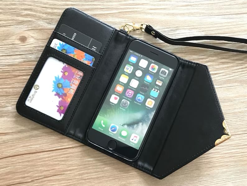 Starry Night PU Leather Wallet Phone Case for iPhone X/XS/XR/11/12/13/14/15/16 Pro Max & Galaxy S24/S23/S22/S21/S20 Ultra/S10/S9/Note 20/8/9/10 Plus - Slim Protective Cover with Card Slots | Perfect for Travel, Shopping & Everyday Use (Model MN1641)