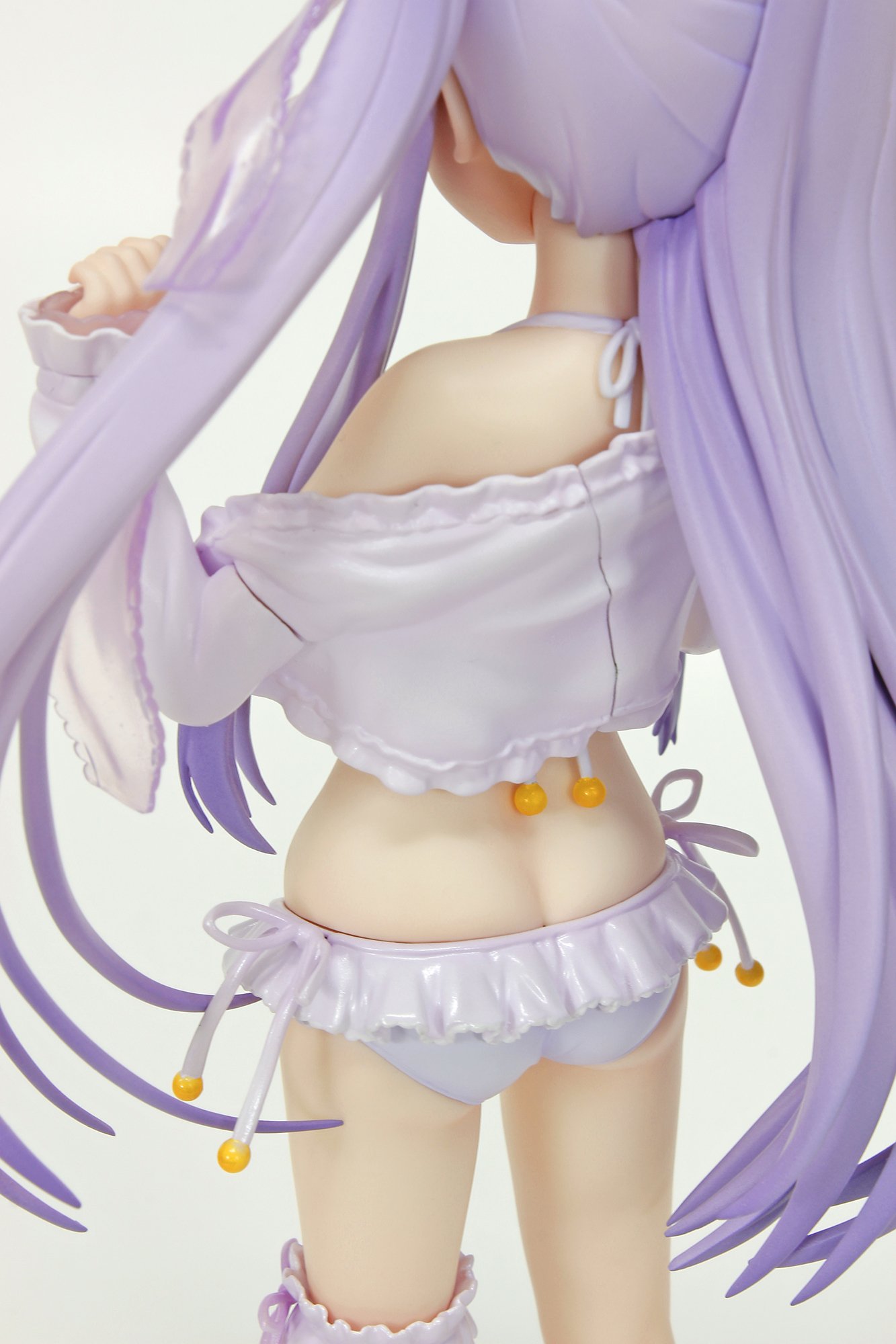 PLUM Angels 3-Piece Jun Goto Bikini Version 1:7 Scale PVC Anime Figure - Perfect for Anime Collectors, Display Shelf Decoration, and Gift Giving