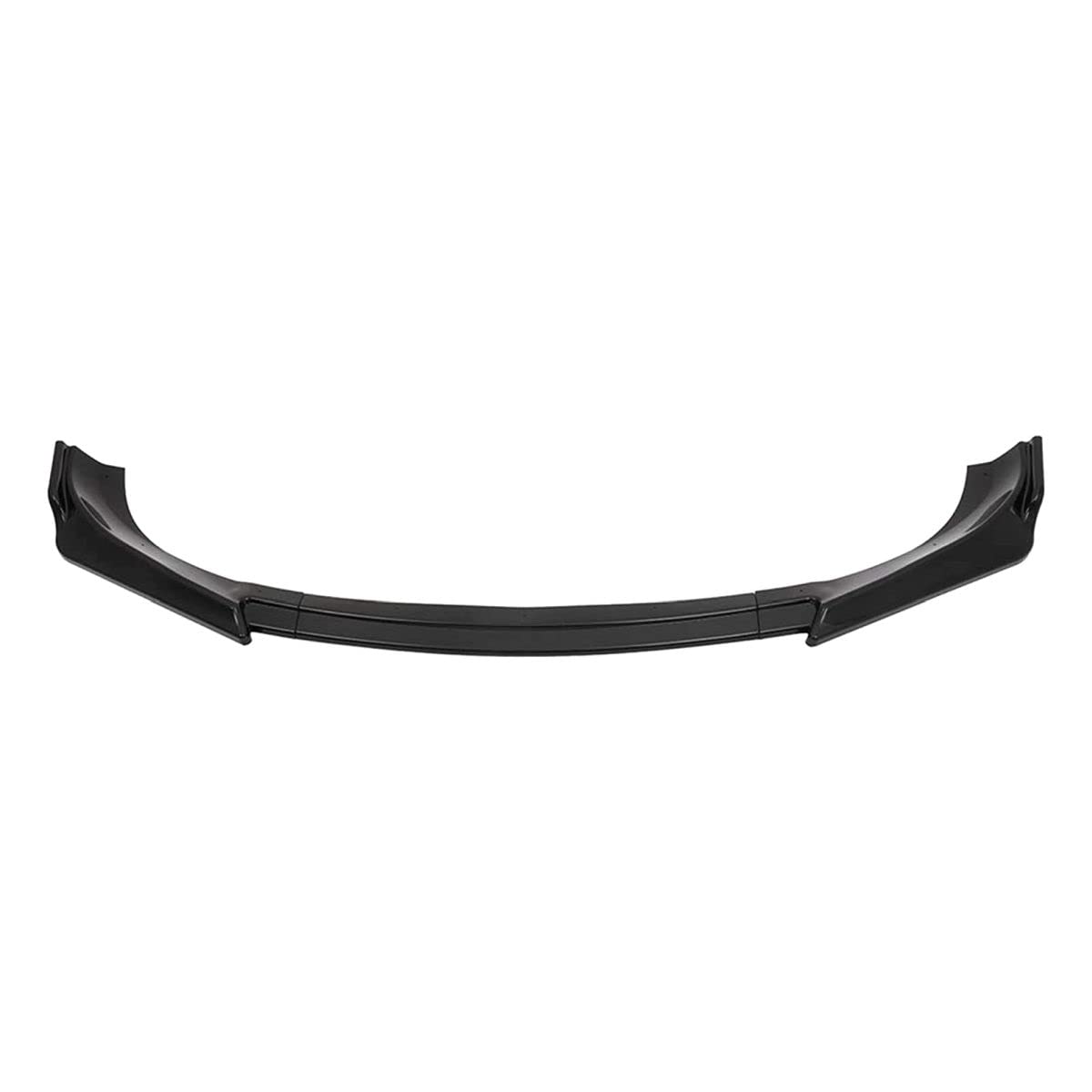 **2013-2016 Hyundai Genesis Coupe Front Bumper Lip - PU Glossy Black Chin Splitter Spoiler & Air Dam - Enhances Aerodynamics & Style for Street Racing & Car Shows**