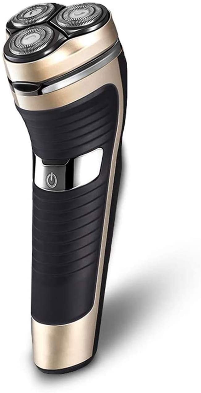 Best Electric Razor for Men - Rechargeable Wet & Dry Rotary Shaver with Pop-up Beard Trimmer, Waterproof & Cordless - Perfect for Travel, Gym & Daily Shaving