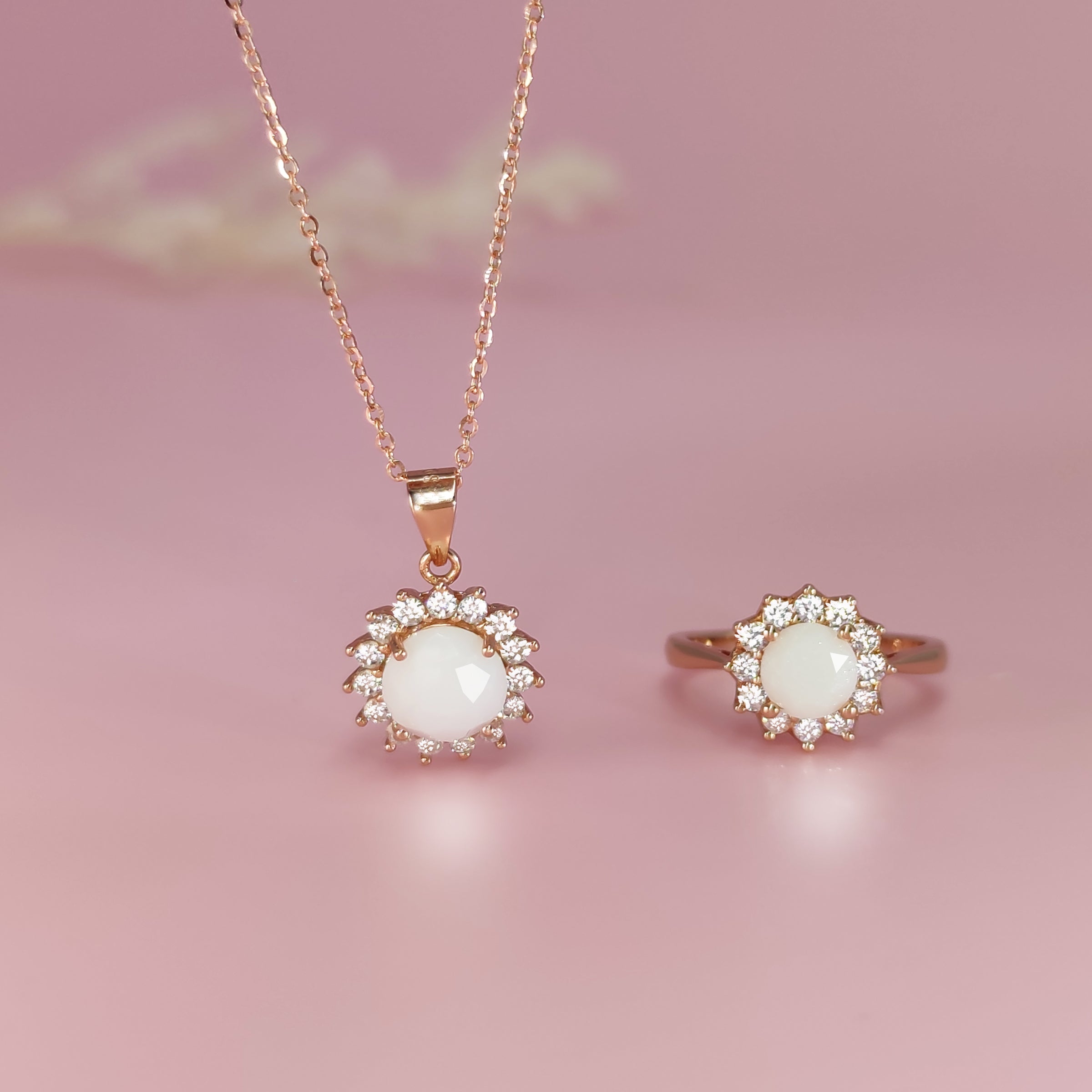Halo Round Breastmilk Ring & Necklace DIY Kit - Keepsake Jewelry for Moms - Perfect for Breastfeeding Moms, Baby Shower Gifts & Memorial Jewelry