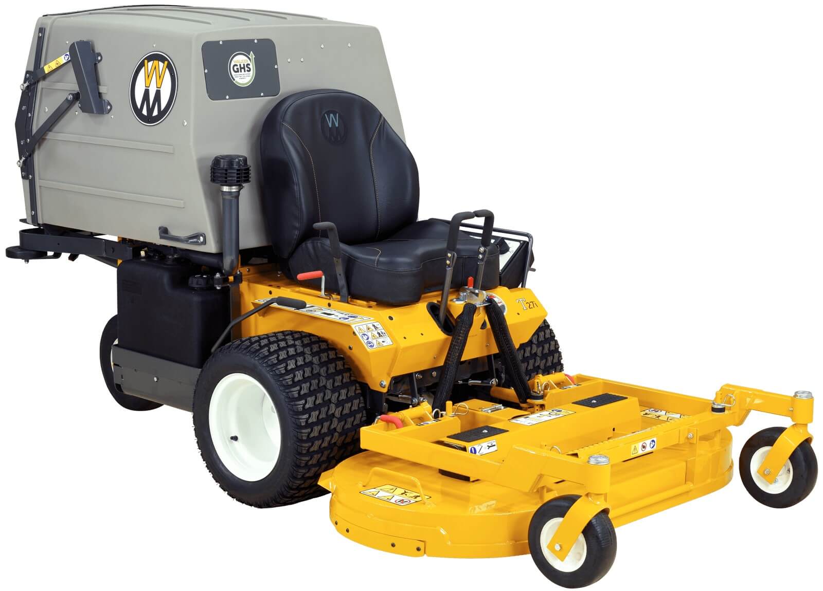 Walker Mowers MT27iGHS 26.5HP Commercial Gas Lawn Mower with Grass Handling System - Perfect for Large Yards, Golf Courses, and Professional Landscaping