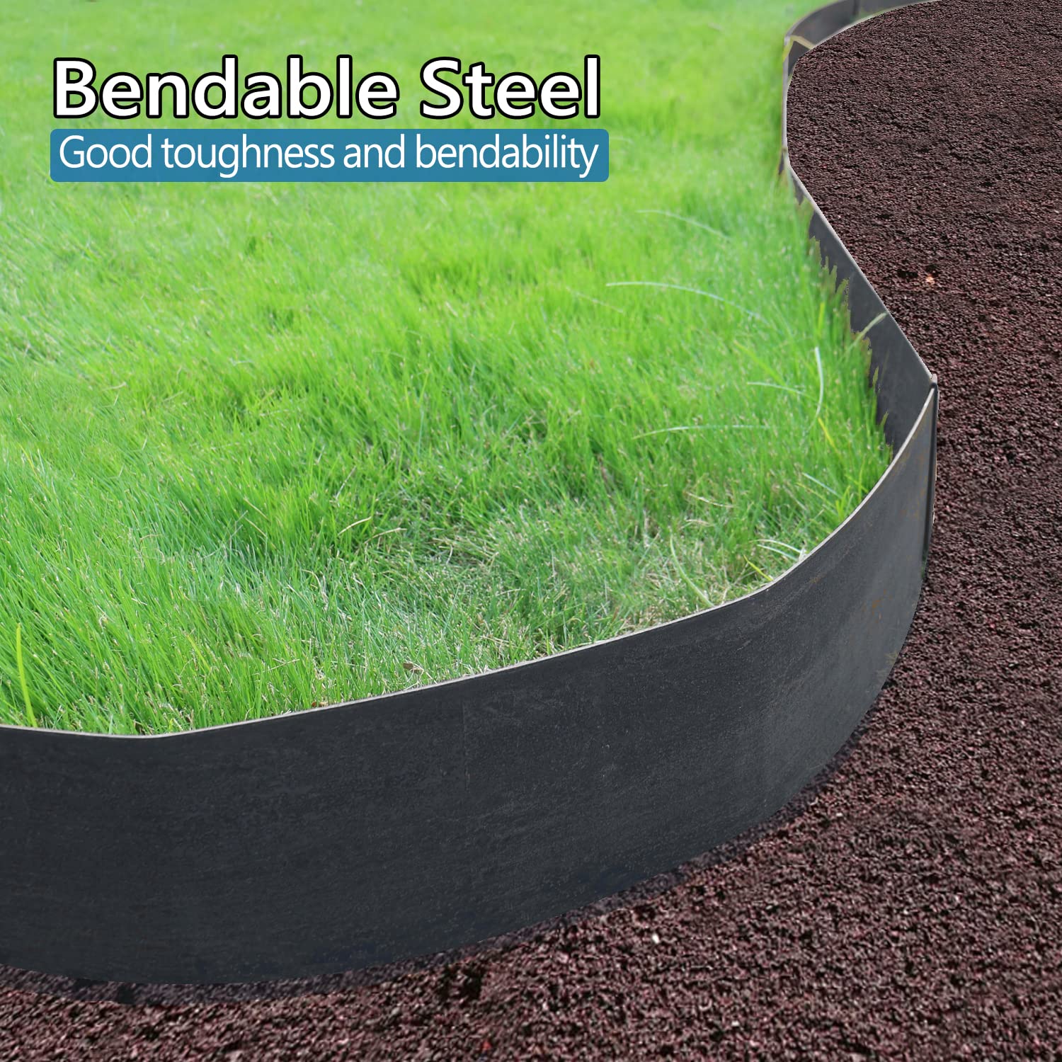 Galvanized Steel Lawn Edging - 8