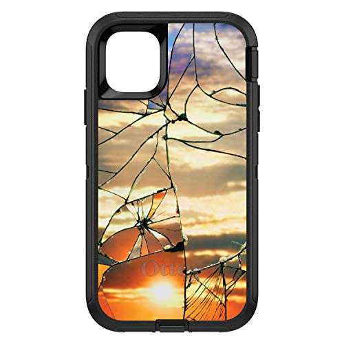 Shattered Glass Sunrise On Black Case