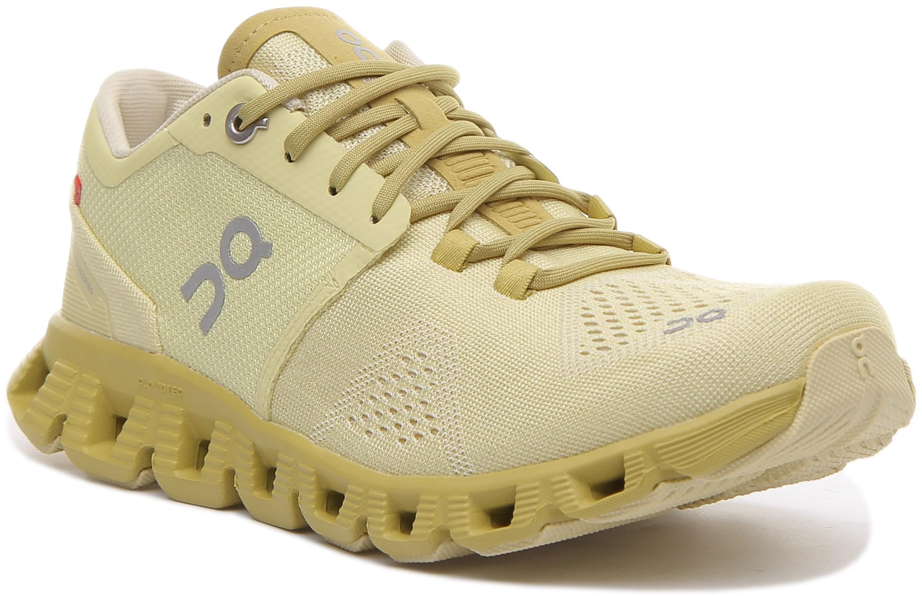 ON Women's Cloud X Running Sneakers - Lightweight & Comfortable for Jogging, Walking & Gym - Glade/Citron Yellow - Size 6 US Medium - Perfect for Outdoor Activities & Casual Wear