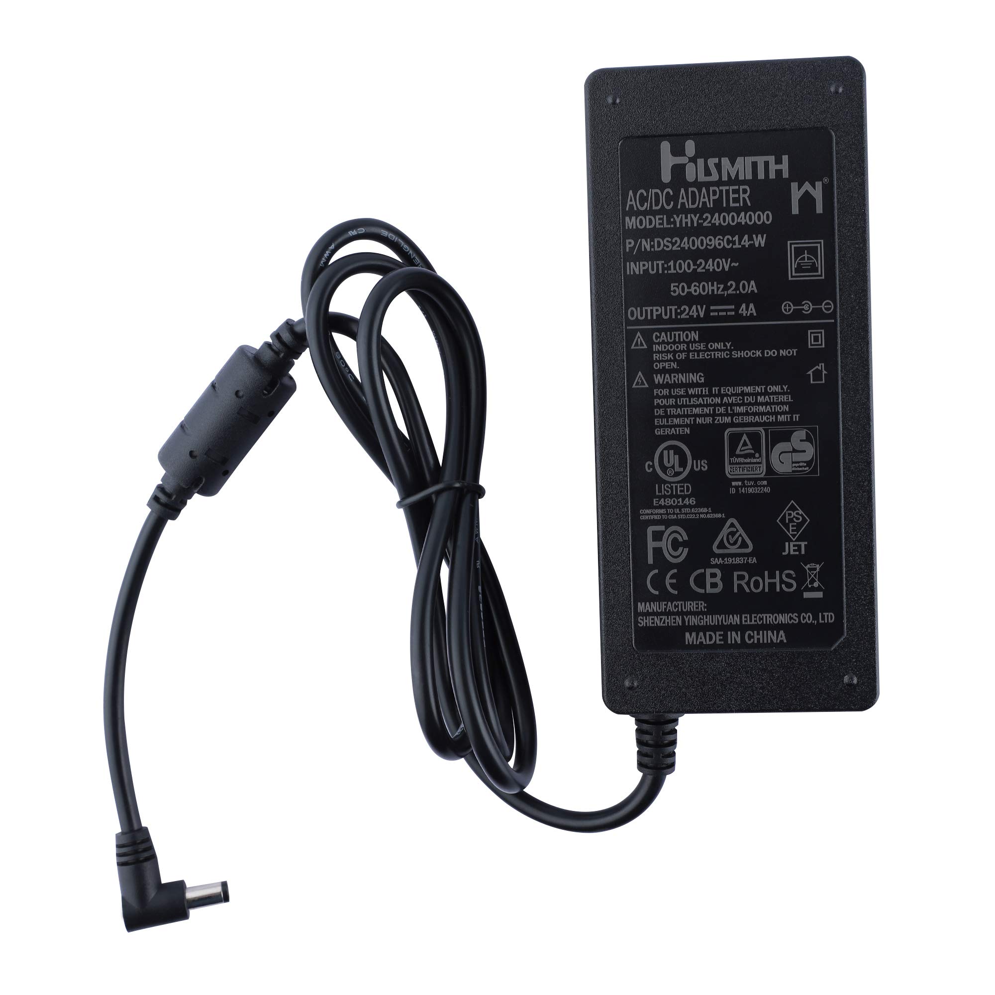 Hismith 24V 4.17A Power Adapter Replacement Kit - Compatible with Premium Sex Machine Series | Durable Charger for Hismith Sex Toys | Perfect for Home Use & Discreet Storage