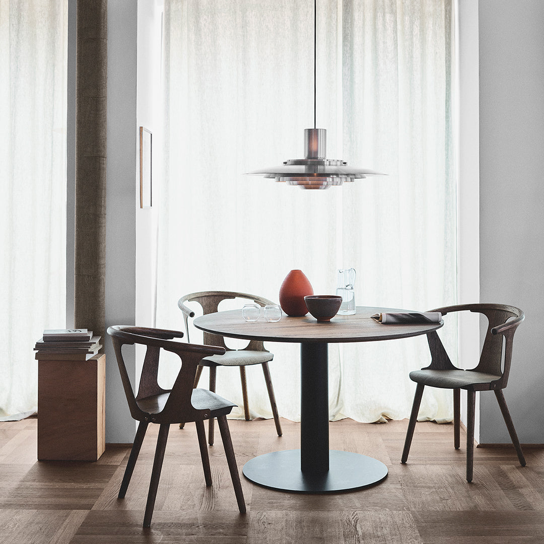 SK1 Modern Dining Chair - Mid-Century Style Wooden Chair for Kitchen, Dining Room & Office - Comfortable & Sturdy Design for Home & Restaurant Use