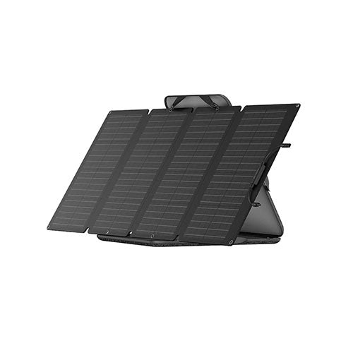 EcoFlow 160W Portable Solar Panel - Foldable & Waterproof for Camping, RV, Off-Grid Power - High Efficiency Solar Charger for Phones, Laptops, Outdoor Adventures