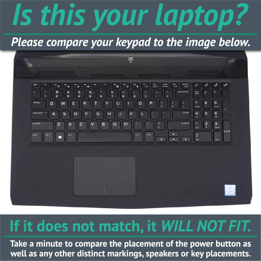 Alienware M17 (2019) Protective Vinyl Skin Wrap - Imaginary Design | Durable Decal Cover for Gaming Laptop | Easy to Apply & Remove | Made in USA | Perfect for Gamers & Tech Enthusiasts