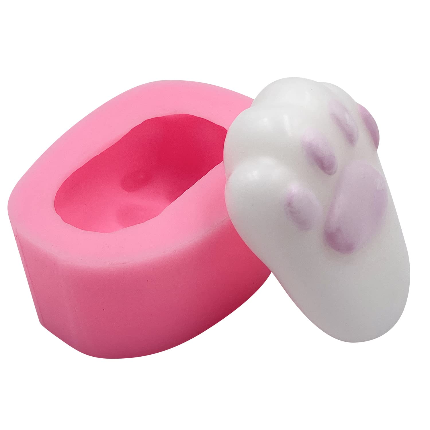 Premium Cat Paw Silicone Molds for Soap, Candles, Resin & DIY Crafts - Perfect for Handmade Gifts, Bath Bombs, and Home Decor Projects