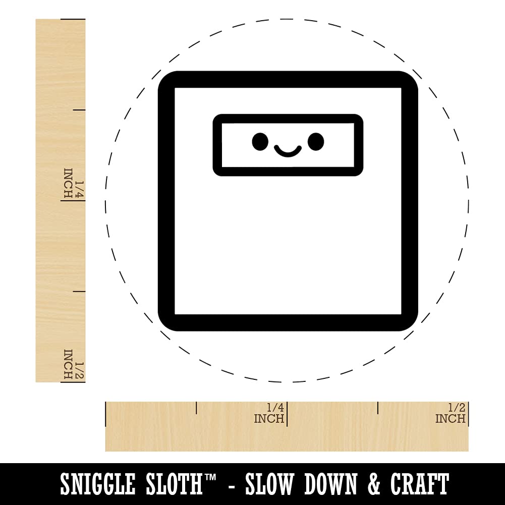 Happy Scale Self-Inking Stamp - 1/2