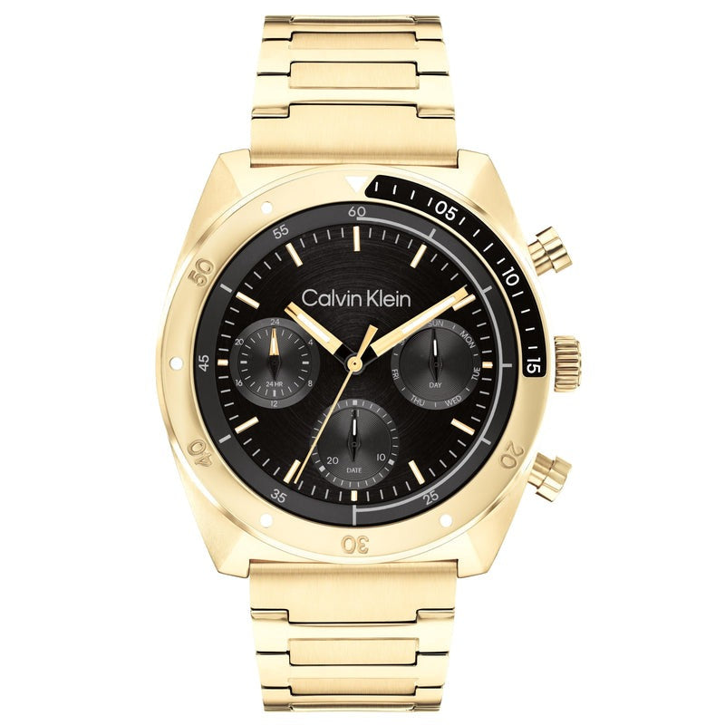 Calvin Klein Flex Gold Steel Watch 25200465 - Stylish & Durable Men's Timepiece for Business & Casual Wear