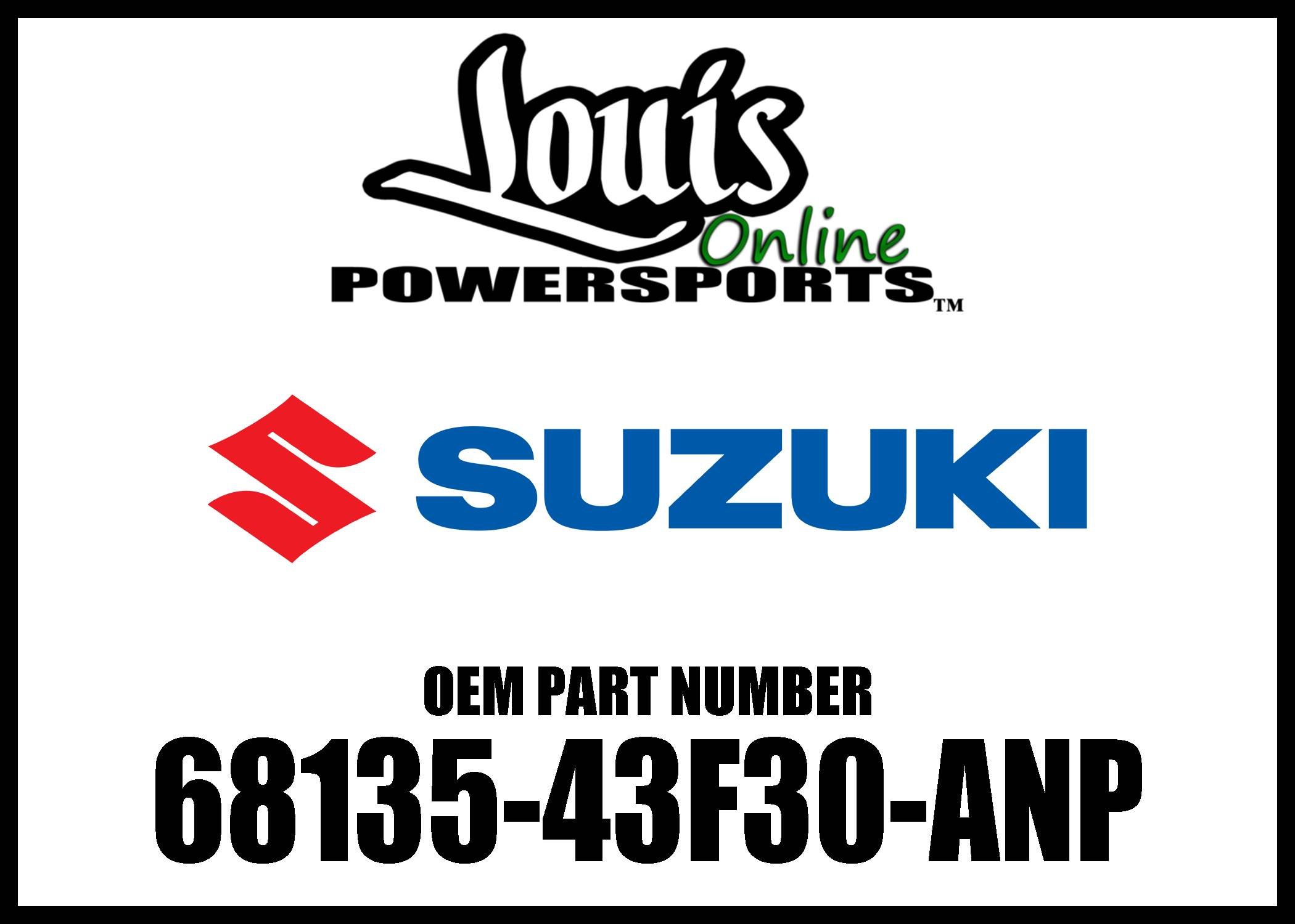 Suzuki 68135-43F30-ANP Frame Cover Center Tape - Genuine OEM Replacement Part for Car Interior Protection & Trim Repair | Perfect for Suzuki Vehicle Maintenance and DIY Auto Projects