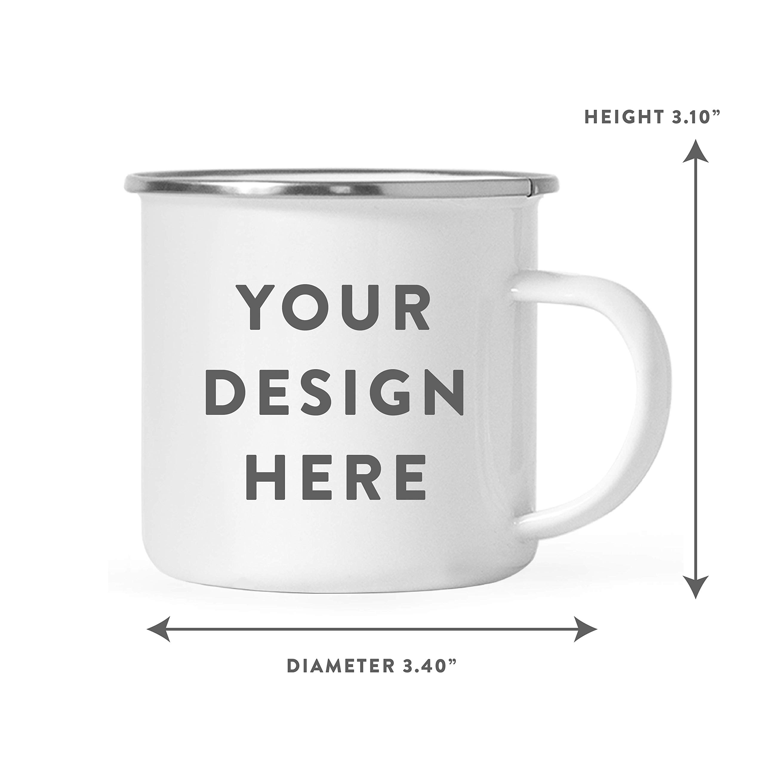 Funny Social Distancing 11oz Stainless Steel Campfire Coffee Mug - 'The Mullet 2025 Essential Employee' Design - Perfect for Outdoor Camping, Office Gifts & Pandemic Humor (1 Pack)
