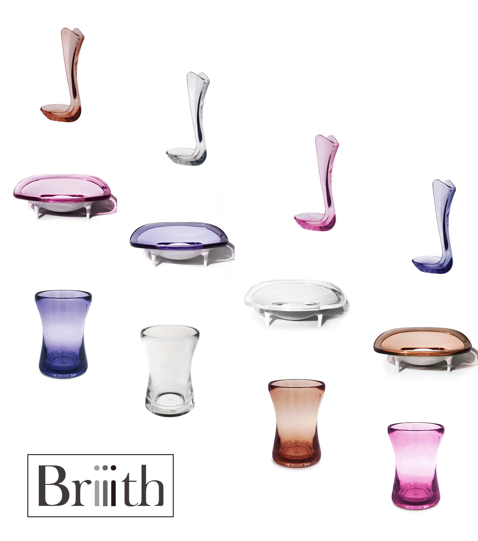 Ocean Bath Collection - Clear Glass Tumbler Cup for Bathroom & Spa | Elegant Drinking Glass for Relaxation, Bath Time, and Home Decor