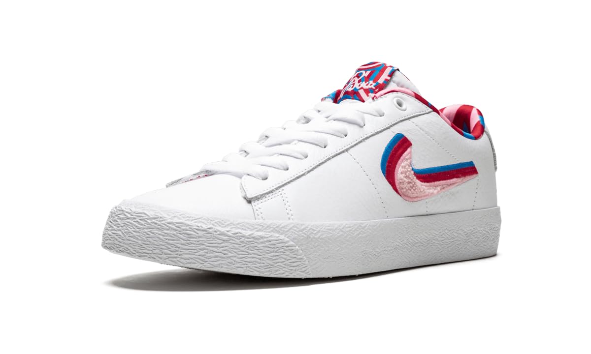 Nike SB Blazer Low GT Sneakers - White/Pink Rise & Gym Red Colorway | Skateboarding, Casual Wear & Street Style Fashion