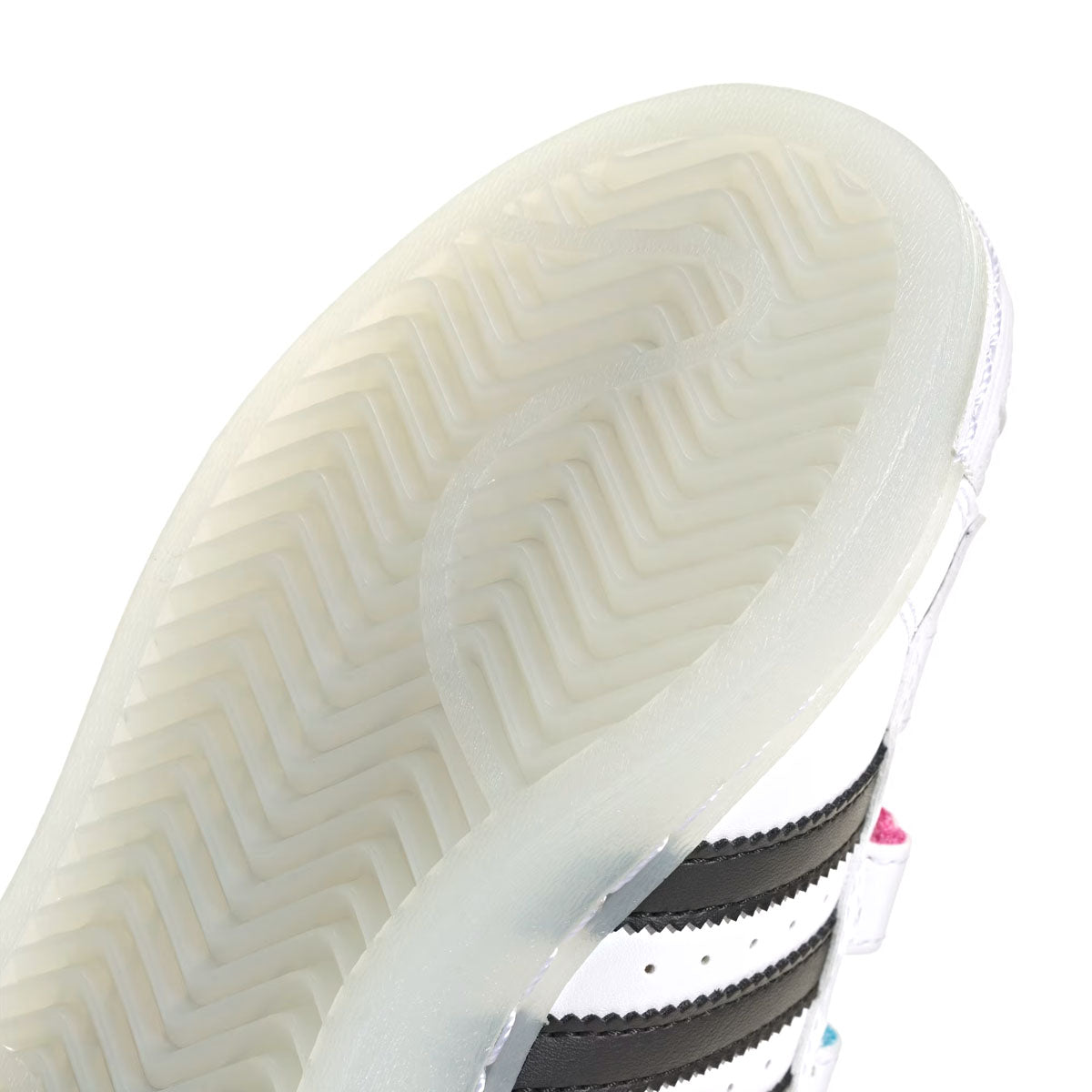 Kids Superstar 360 LED Light Up Sneakers - Cloud White Core Black | Glow in The Dark Shoes for Boys & Girls | Perfect for Parties, Night Running & Outdoor Activities