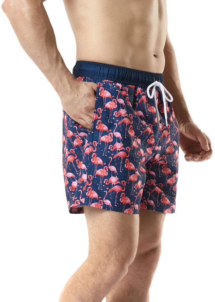 TSLA Men's Quick Dry Swim Trunks - Mesh Lined Beach Board Shorts with Pockets for Swimming, Surfing & Summer Vacation | Comfortable Bathing Suits for Pool, Ocean & Water Sports