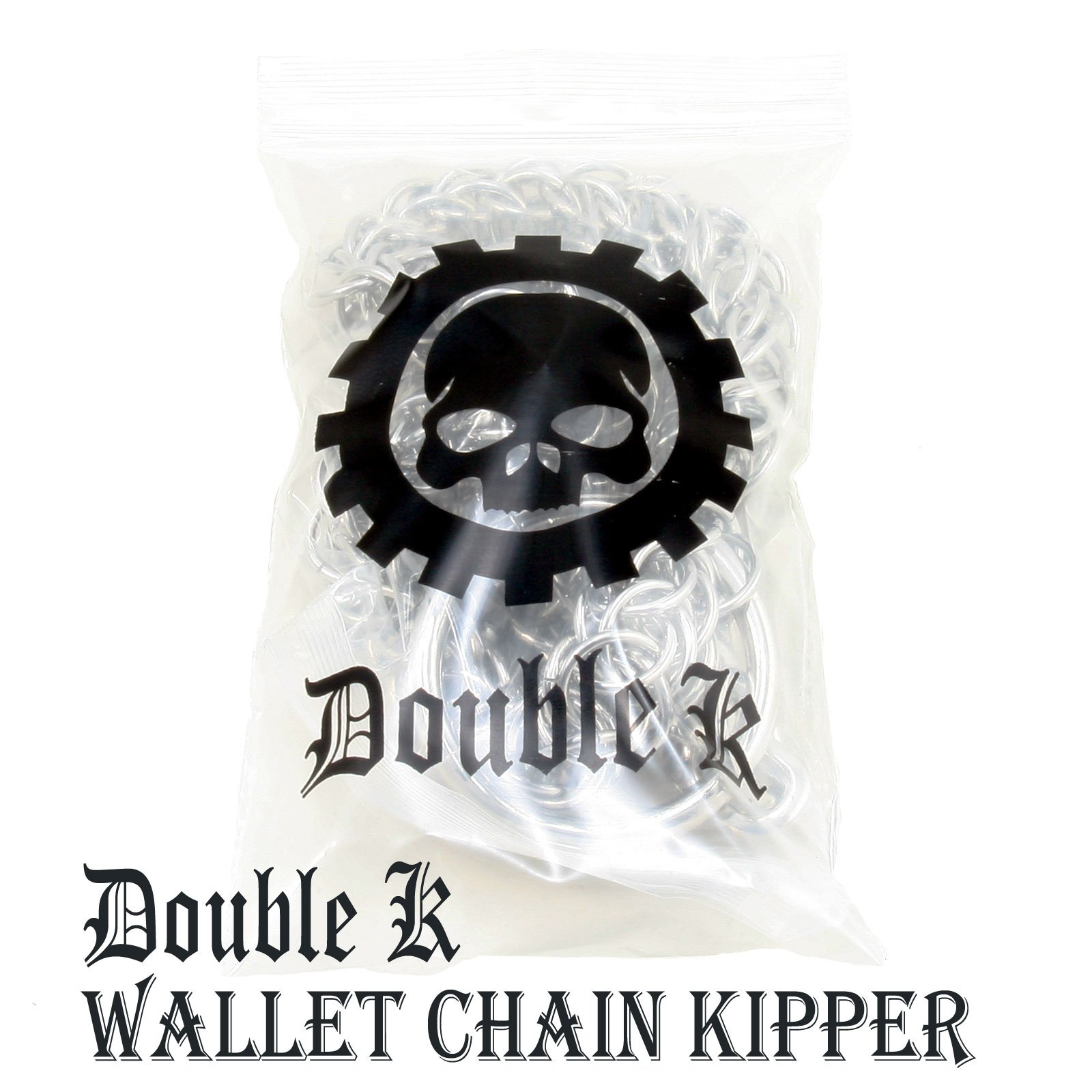 Double K Long & Short Biker Trucker Keychain - 6 Style Options for Jeans & Wallet Chains | Durable Metal Key Ring for Motorcycle Enthusiasts & Fashion Accessories - Perfect for Biker Gear, Denim Jackets & Everyday Carry
