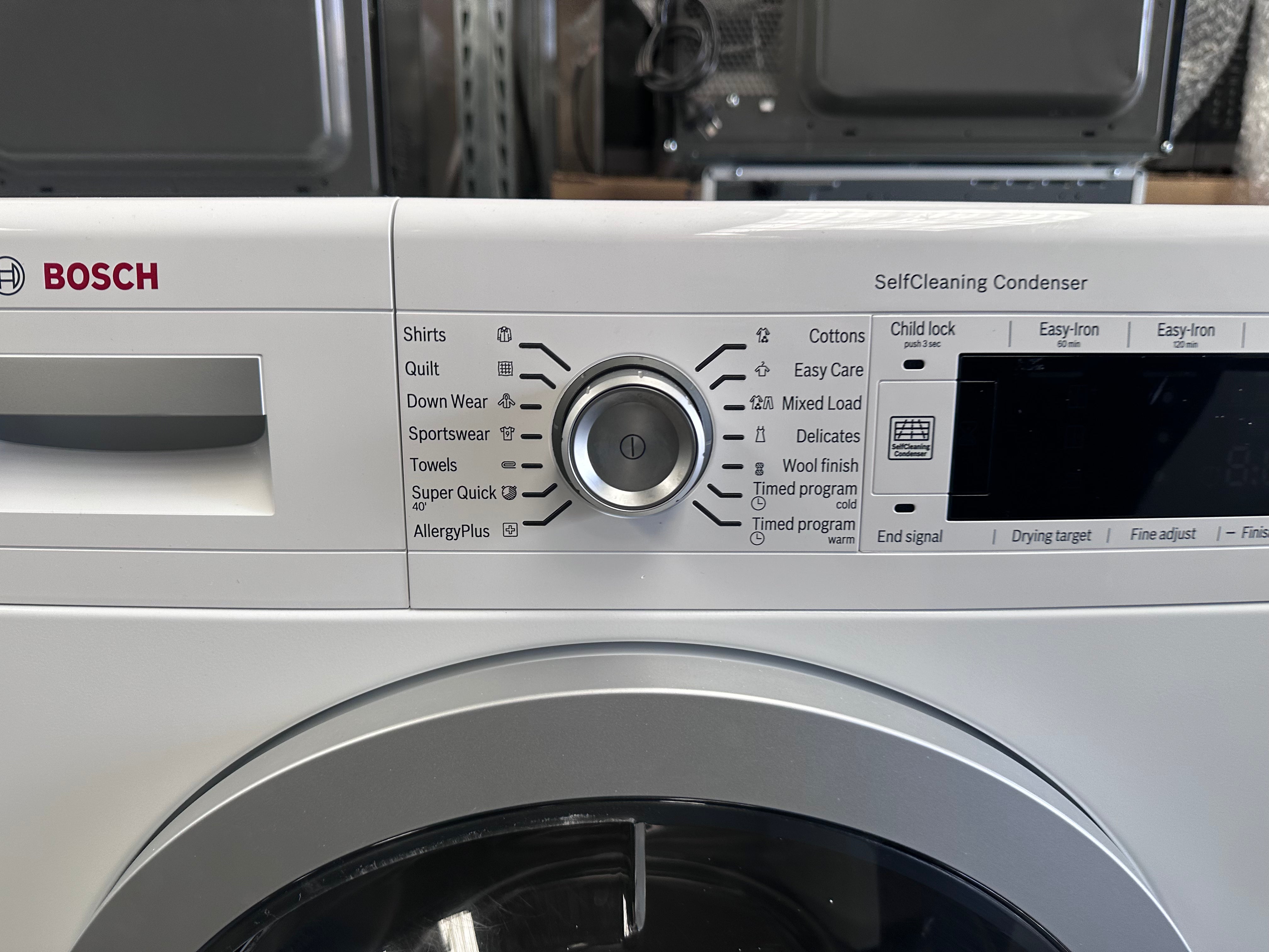 Bosch Series 8 9kg Heat Pump Tumble Dryer with Self-Cleaning Condenser - WTW87564AU Refurbished | Made in Germany | Perfect for Large Families & Energy-Efficient Laundry