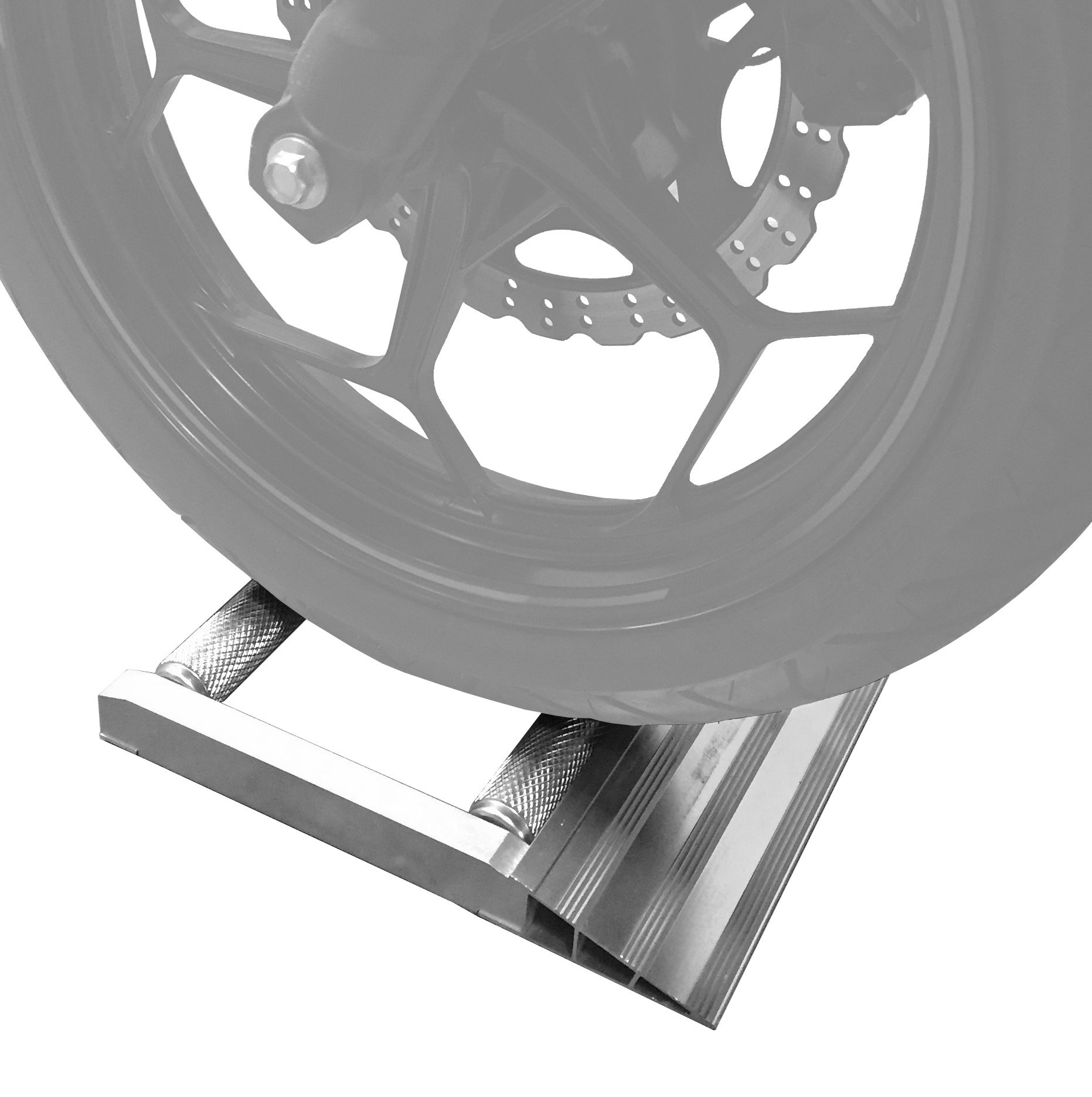 MAXXHAUL 80401 Heavy-Duty Motorcycle Wheel Cleaning Stand - 500 lb Capacity for Bike Maintenance & Repair | Ideal for Home Garage, DIY Enthusiasts & Professional Mechanics