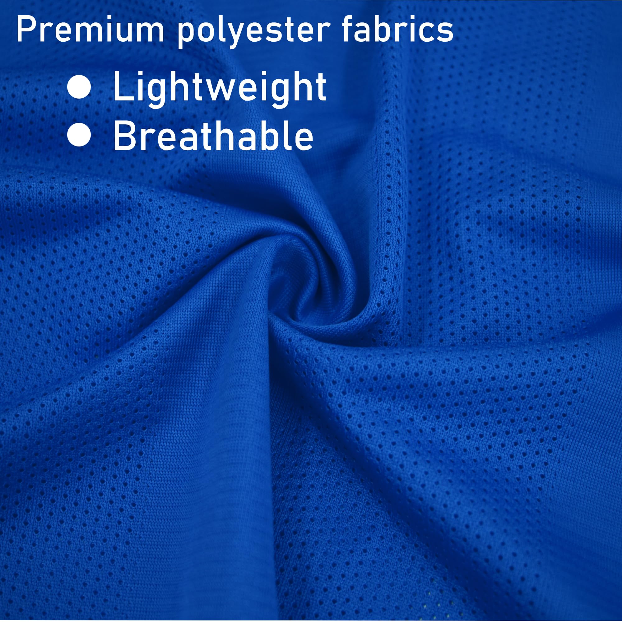 Senston 6/12 Pack Reversible Scrimmage Vests for Football & Soccer Training - Breathable Mesh Pinnies for Adults & Youth - Perfect for Team Practice, Gym Class & Sports Drills