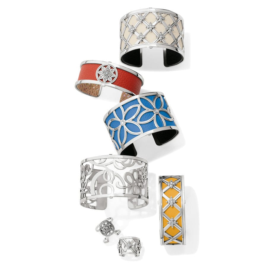 Christo Amsterdam Wide Cuff Bracelet for Women - Elegant Gold/Silver Bangle - Perfect for Parties, Weddings & Everyday Wear