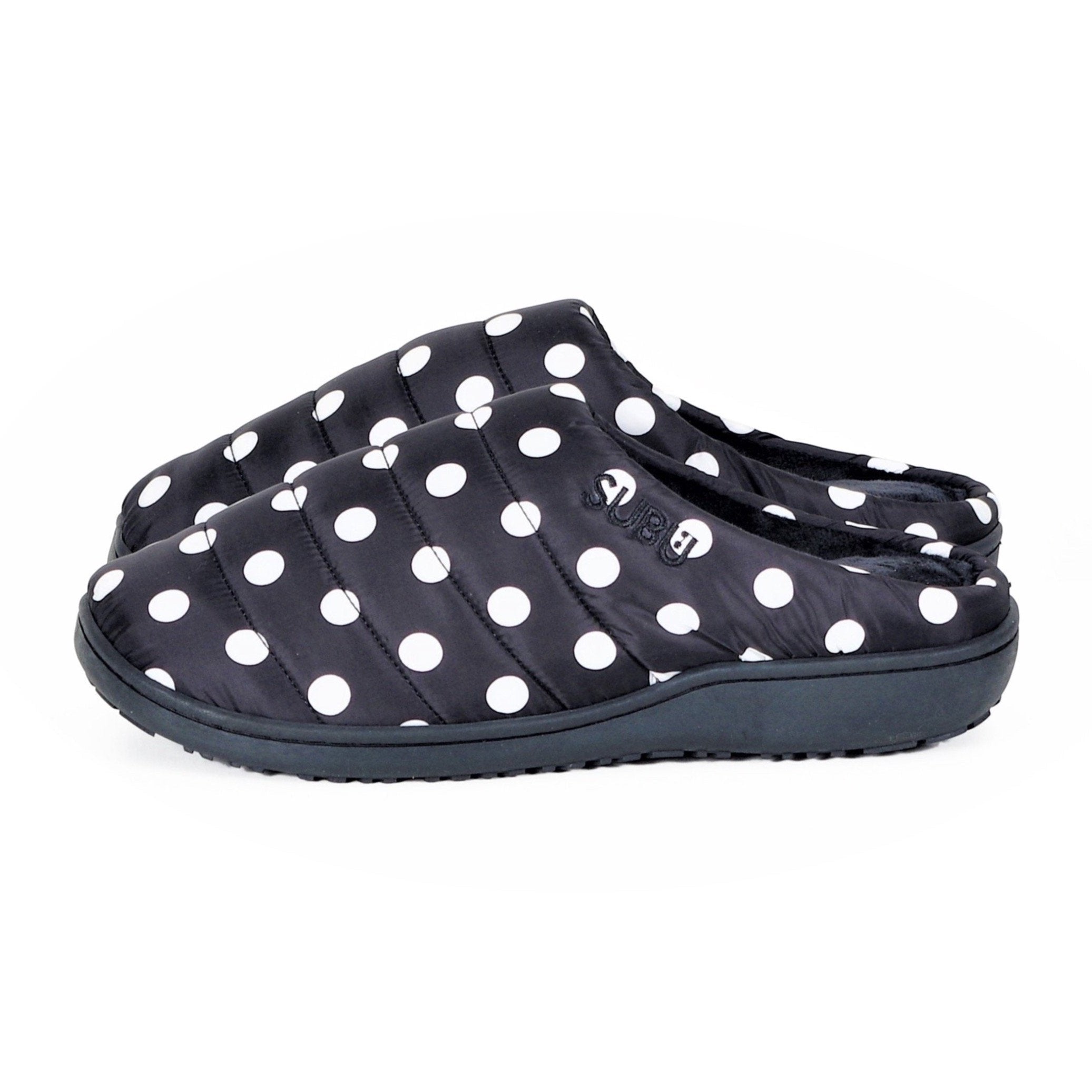 SUBU Tokyo Fall & Winter Slippers for Women - Cozy Polka Dot House Shoes - Warm Indoor & Outdoor Comfort for Home, Office, and Travel
