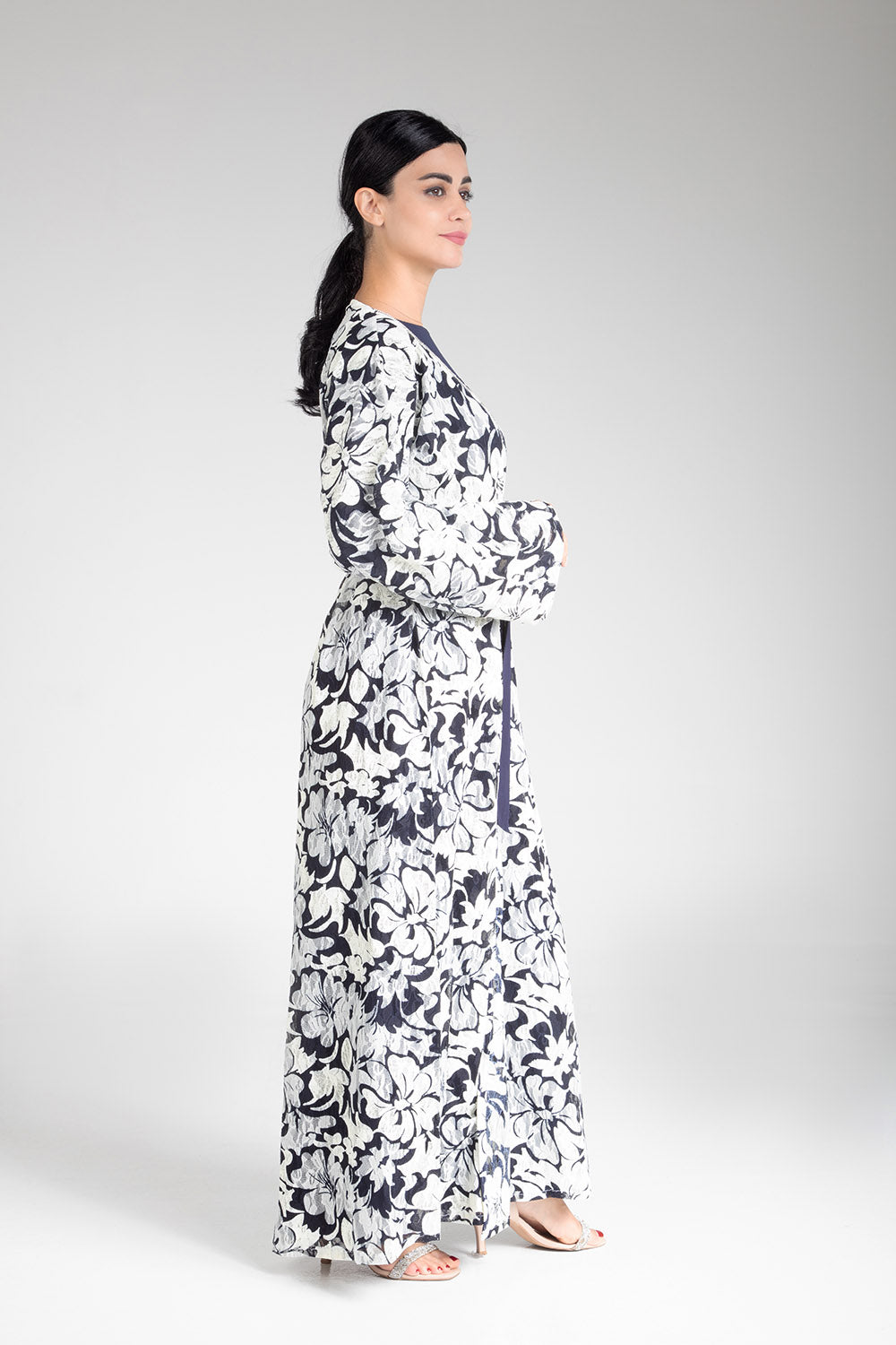 Floral Print Kimono Robe for Women - Lightweight Summer Cover Up - Perfect for Beach, Pool, and Lounge Wear