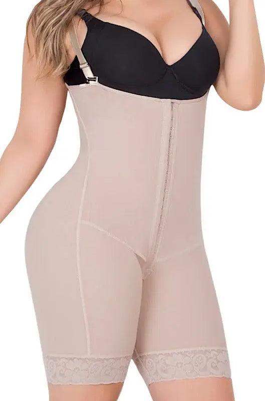 Uplady Hourglass Curvy Fit Compression Faja #6129 - Shapewear for Women, Waist Trainer for Tummy Control & Body Shaping - Perfect for Dresses, Workouts & Special Occasions