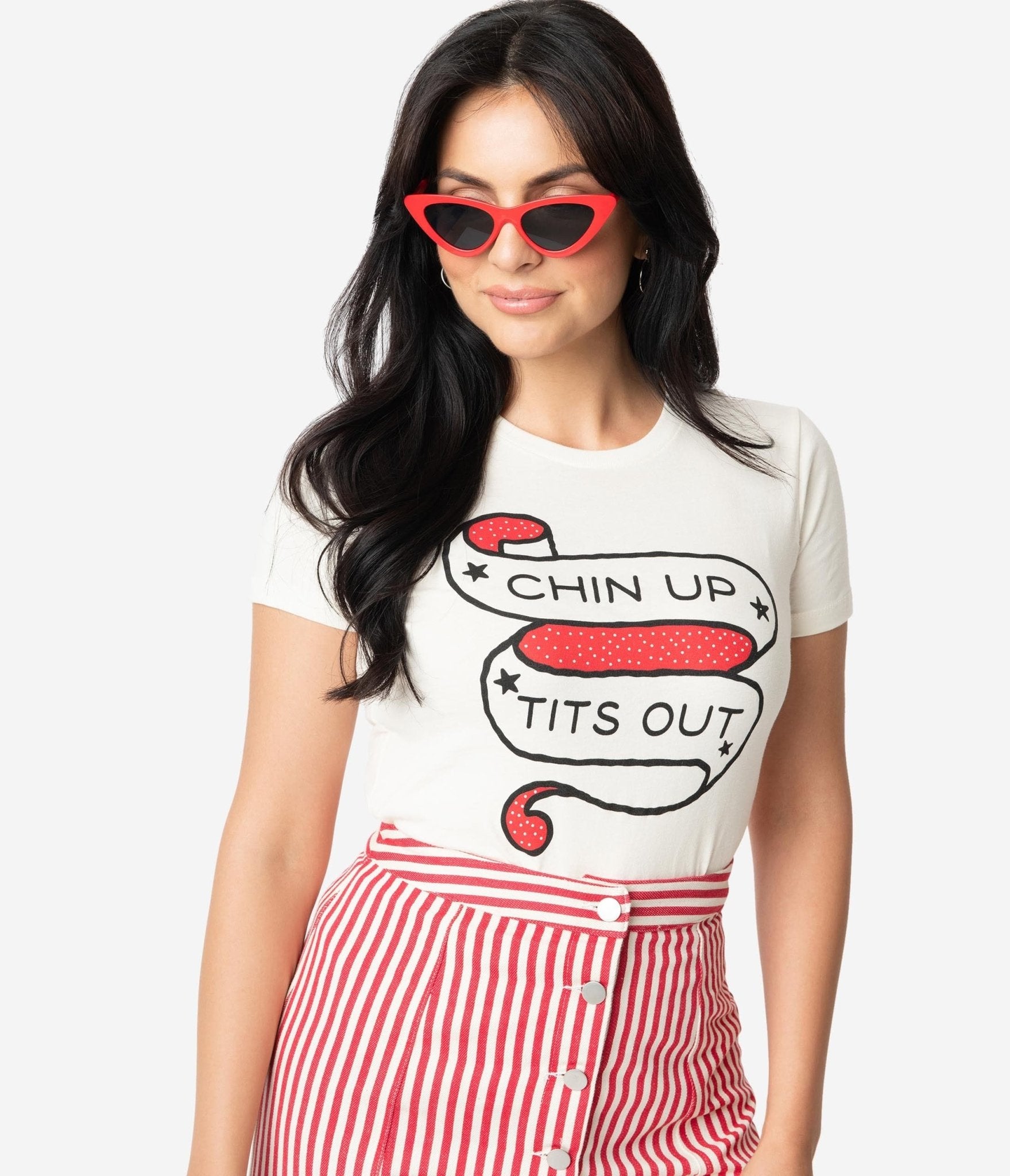 Vintage Cream Women's T-Shirt - Funny Slogan Tee for Women | Retro Style Cotton Top for Casual Wear, Girls Night Out & Feminist Statement