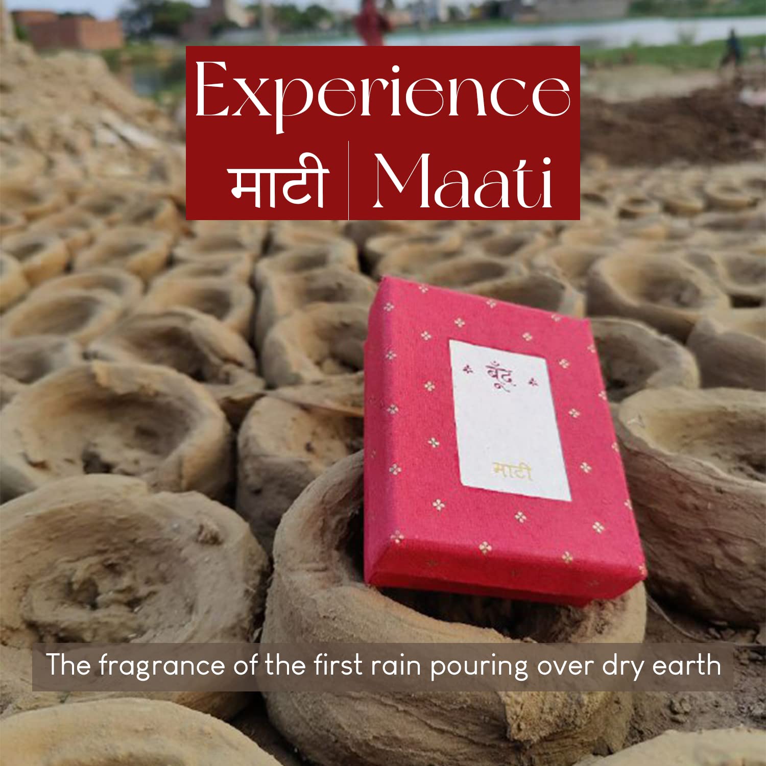 Boond Fragrances Gift Set - Maati (Petrichor) & Gulabi (Kannauj Rose) Organic Perfume | 2 x 3ml Unisex Perfume Oil | GI Tagged Natural Fragrance | Perfect for Gifting, Travel & Daily Aromatherapy