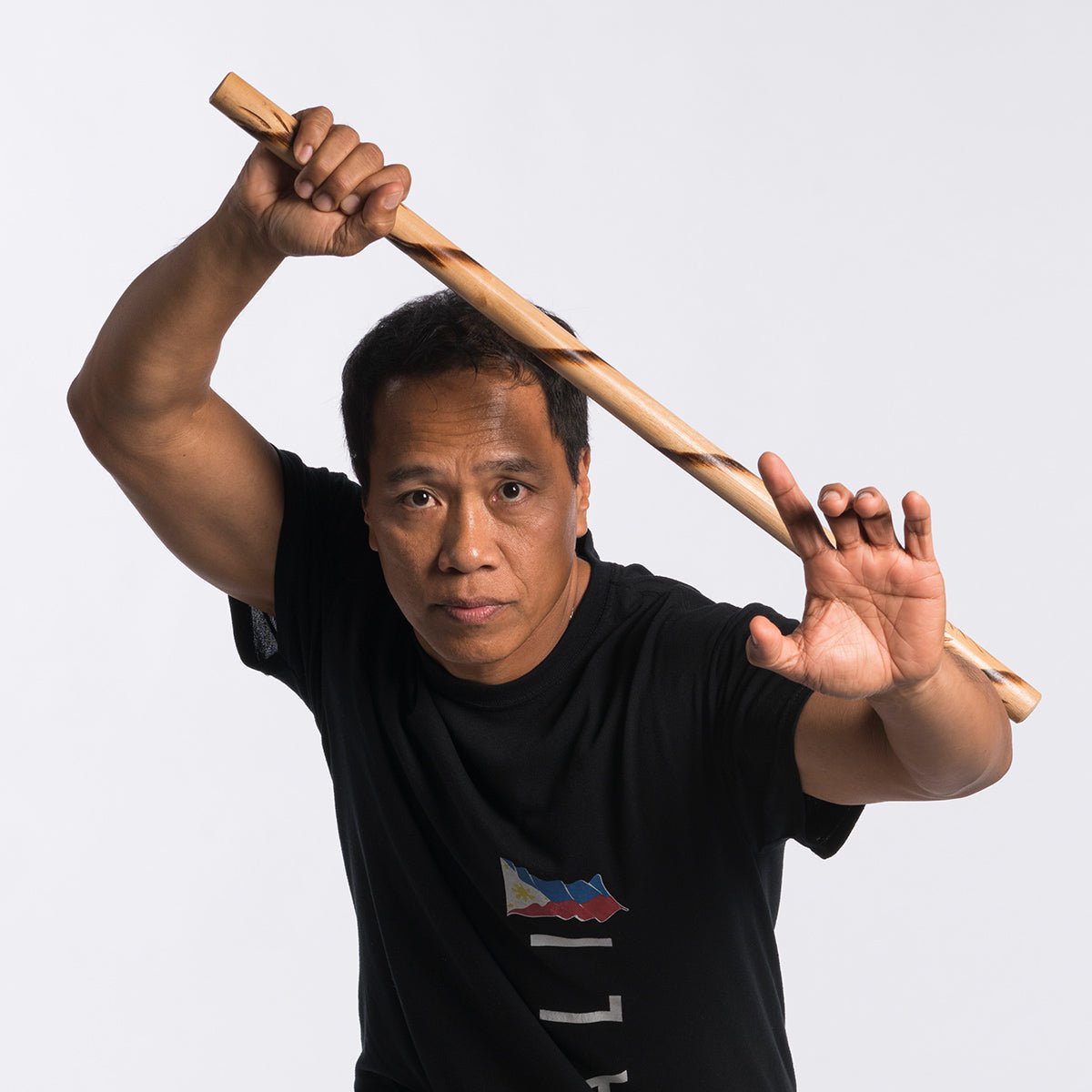 Hand Carved Rattan Escrima Sticks - Traditional Filipino Martial Arts Training Weapon for Self Defense & Combat Practice - Perfect for Kali, Arnis & Eskrima Training