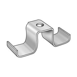 F10GSC Steel Grating Clips - Heavy Duty Saddle Clips for Metal Grating (Pack of 100) - Perfect for Industrial Flooring, Walkways & Construction Safety Railings
