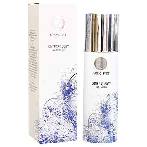 Meno-Free Comfort Night Body Lotion for Women - 250mL Hydrating Moisturizer for Dry Skin | Perfect for Nighttime Relaxation & Post-Menopausal Care