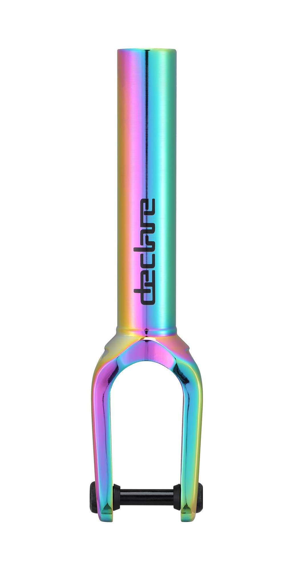 Envy Scooters Declare V2 Forks SCS - Oil Slick Finish BMX Bike Forks for Stunt Riding & Street Tricks | Durable Performance for Extreme Sports & Freestyle Biking