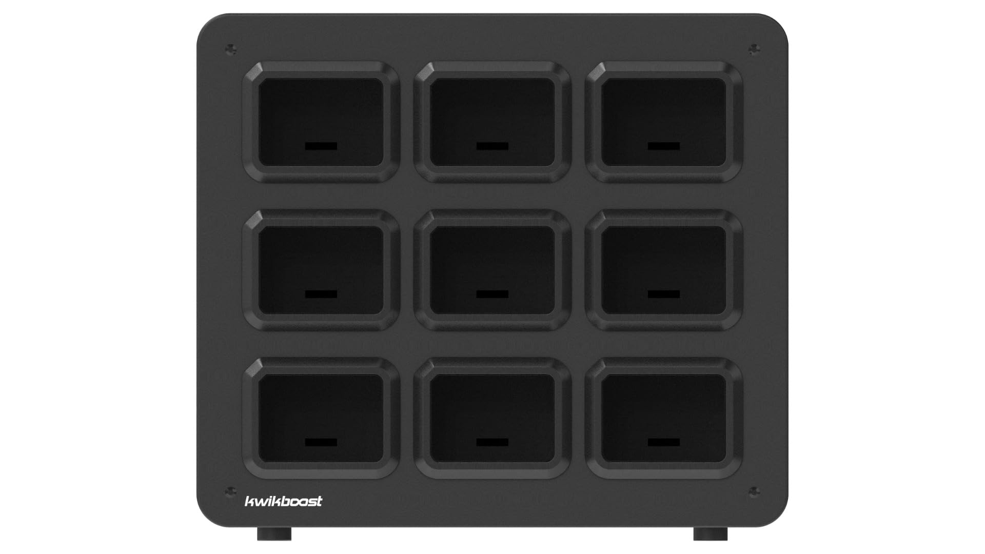 EdgePower 9-Bay Battery Charging Station - Fast Charger for 9 AA/AAA Batteries (Batteries Not Included) - Perfect for Classrooms, Offices & Home Use - Compatible with KwikBoost EdgePower Charging Solutions